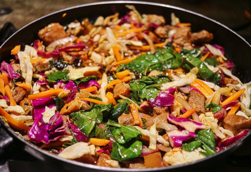 vegetable stir fry for balancing blood sugar